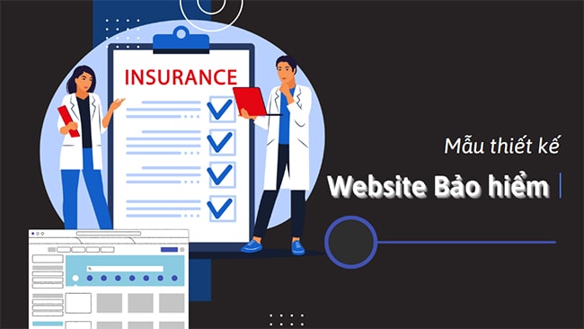 Các mẫu thiết kế website bán bảo hiểm đẹp